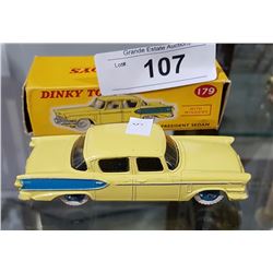 DINKY TOYS 1950'S STUDEBAKER PRESIDENT SEDAN DIE CAST W/BOX