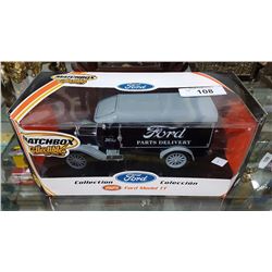 NIB MATCHBOX 1925 FORD MODEL T DELIVERY VAN DIE CAST