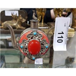 ASIAN MINIATURE TEAPOT