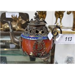 ASIAN MINIATURE TEAPOT