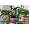 Image 1 : SET OF 3 STAFFORDSHIRE PITCHERS