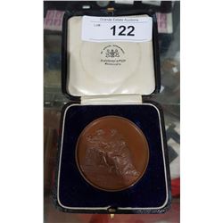C. 1900'S CASED MEDAL