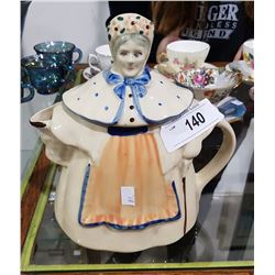1950'S ENGLISH FIGURAL TEAPOT