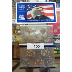 2003 UNCIRCULATED US COIN SET