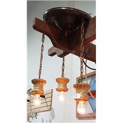 3 LIGHT PAN FIXTURE
