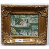 Image 1 : GILT FRAMED OIL ON CANVAS