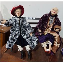 2 GRANNIES ON A BENCH
