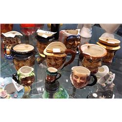 LOT OF 10 CHARACTER MUGS