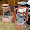Image 1 : 2 LANTERNS- CORPORATION OF BURNABY & A BAT LANTERN
