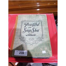 POSTCARD & SNAPSHOT ALBUM