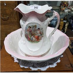 MYOTT PITCHER & BASIN REPAIR TO HANDLE