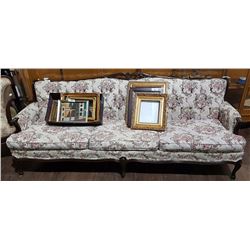 FRENCH PROVINCIAL SOFA IN IMMACULATE CONDITION