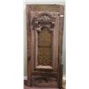 Image 1 : 18TH CENTURY WROUGHT IRON DOOR W/ CARVED DETAILING