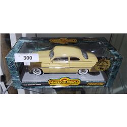 NIB AMERICAN MUSCLE 1949 MERCURY COUPE DIE CAST CAR