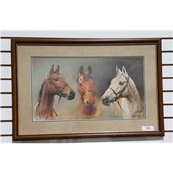 FRAMED HORSE PRINT