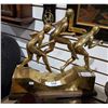 Image 1 : BRASS STATUE OF RUNNERS