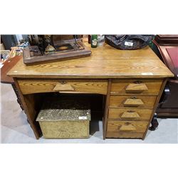 VINTAGE OAK DESK
