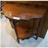 Image 1 : WALNUT D END TABLE