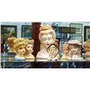 Image 1 : LOT OF SIX HEAD VASES