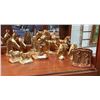 Image 1 : SIX SETS OF BRASS BOOKENDS