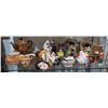 Image 1 : SHELF OF OCCUPY JAPAN COLLECTABLES