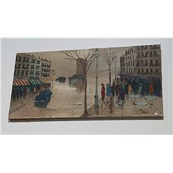 ORIGINAL OIL ON CANVAS ARTIST SIGNED