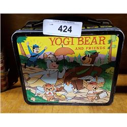 1963 YOGI BEAR & FRIENDS METAL LUNCH BOX