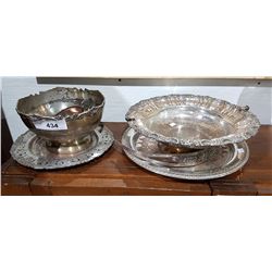SIX PIECES OF SILVER PLATE