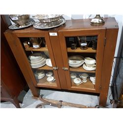COUNTRY CUPBOARD 40.5" WIDE X 39.5" HIGH X 12" DEEP