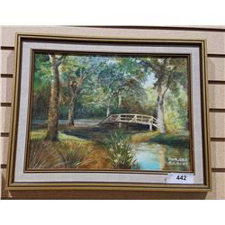ORIGINAL OIL ON BOARD SIGNED MARJORIE GILBERT