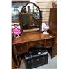 Image 1 : 1920'S WALNUT VANITY