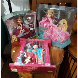 LOT OF THREE NIB BRATS COLLECTOR DOLLS