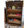 Image 1 : THREE SECTION BARRISTER BOOKCASE
