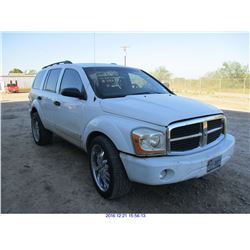 2004 - DODGE DURANGO // REBUILT SALVAGE