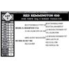 Image 1 : RED REMMINGTON 610