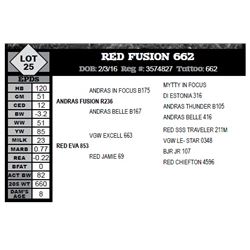 RED FUSION 662