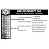 Image 1 : RED STATEMENT 686