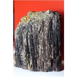 Natural Collectors Rare Black Tourmaline with Mica