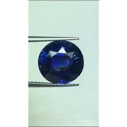 Natural Royal Blue Sapphire 5.79 Carats - GRS Certified
