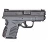 Image 1 : Springfield Armory XDS9339YE XD-S 9mm Single 3.3" 7+1/8+1 (Grip Extension) Gray Polymer Grip