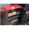 Image 2 : Metal Cabinet with Contents