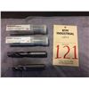 Image 2 : Lot of carbide used drills and Mills