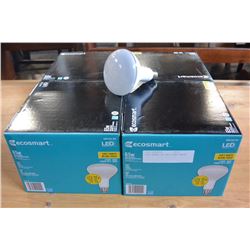 FOUR BOXES OF LED LIGHT BULBS