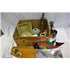 Image 1 : BOX OF WOOD CARVINGS, COLLECTIBLES, ETC.