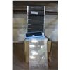 Image 1 : LOT OF JEWELLRY BOXES AND SPINNING DISPLAY RACK