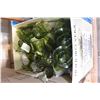 Image 1 : LOT OF GREEN DEPERESSION THUMB PRINT GLASSWARE