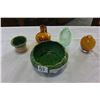 Image 1 : MCCOY PLANTER AND OTHER ART GLASS