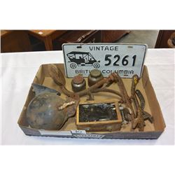 LOT OF VINTAGE CAR PARTS