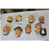 Image 1 : LOT OF 8 BOSSONS HEADS