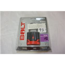 BOLT 2" PADLOCK WORKS W/MOST EARLY MODEL BUUICK, CADDILAC CHEVROLET AND GMC KEYS